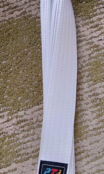 pta taekwondo belts|Taekwondo Belt with PTA logo .